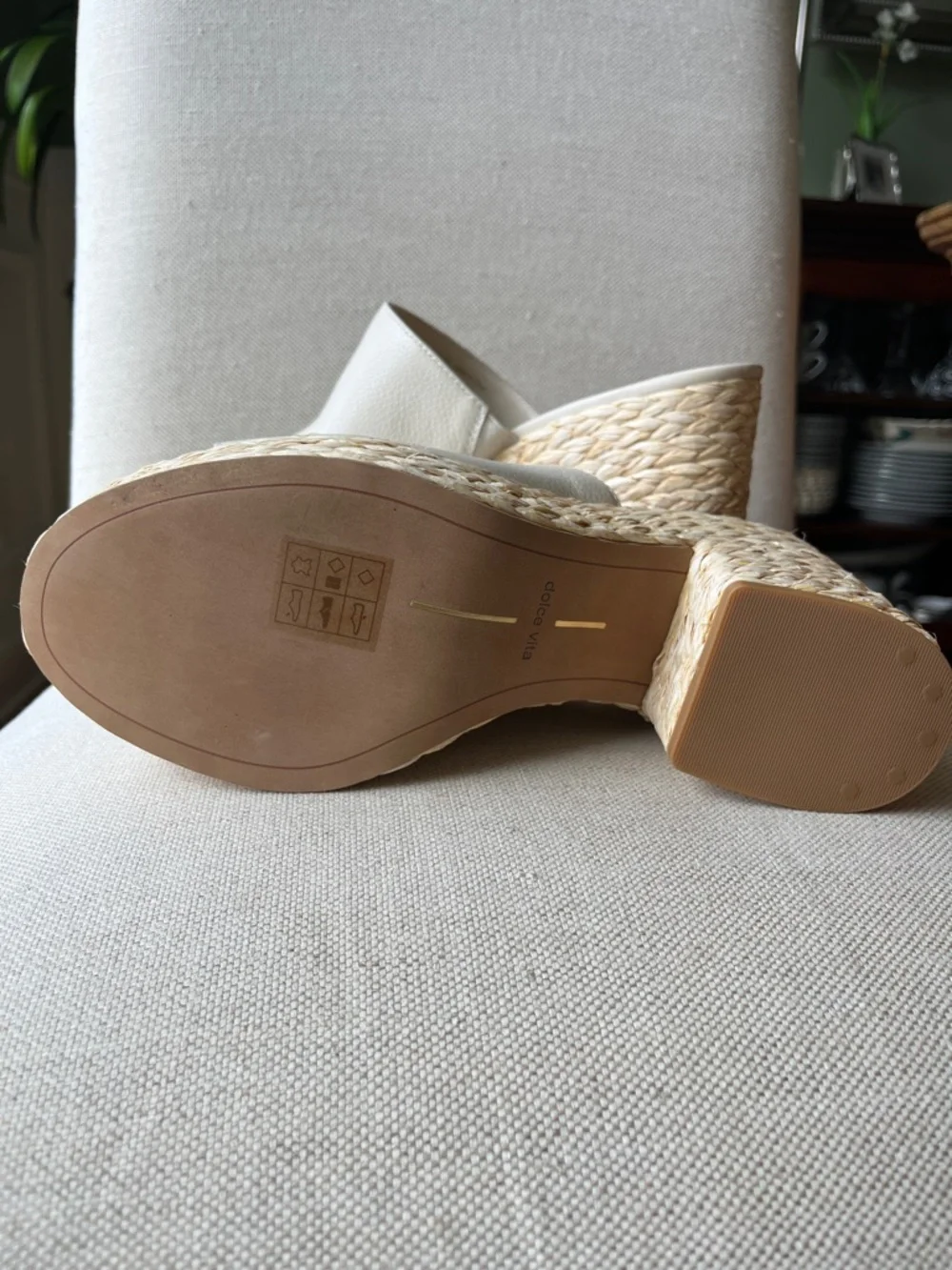 New Dolce Vita Elora Heels - Ivoey leather size 9.5